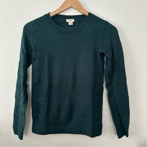 J.Crew emerald sweater